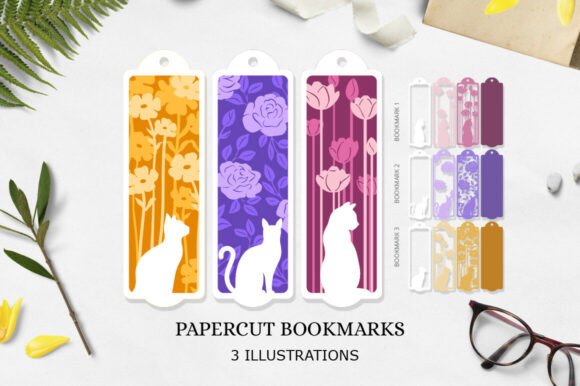Cats 3D SVG Bookmarks: A Seller's Review