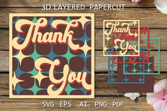 Retro 3D SVG for Thanksgiving: A Seller's Review