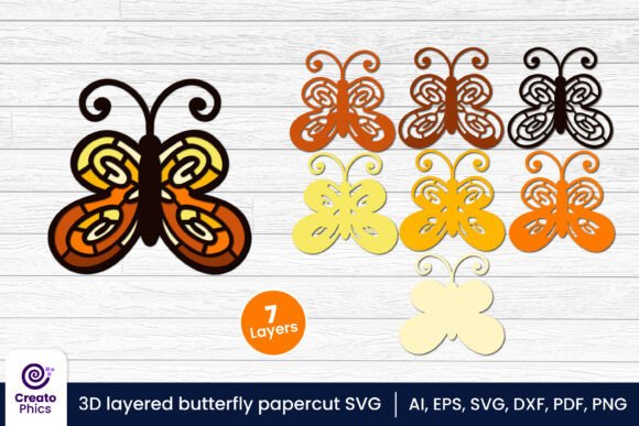 Review: 3D SVG Butterfly for Other Brand Projects