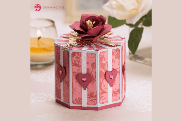 Valentine Gift Box SVG: A 3D SVG for Valentine S Day