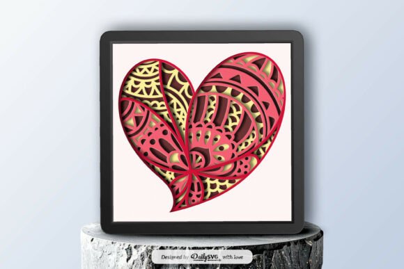 Valentine's Day 3D SVG: A Designer's Review