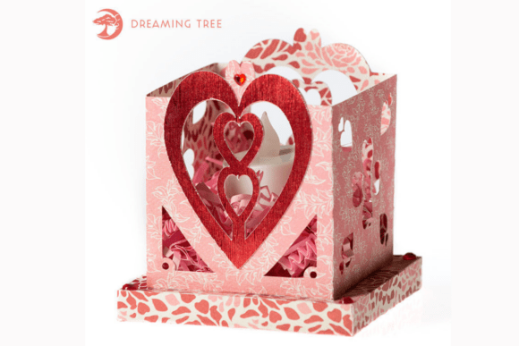 Valentine Tea Light Holder: 3D SVG Freebies Review